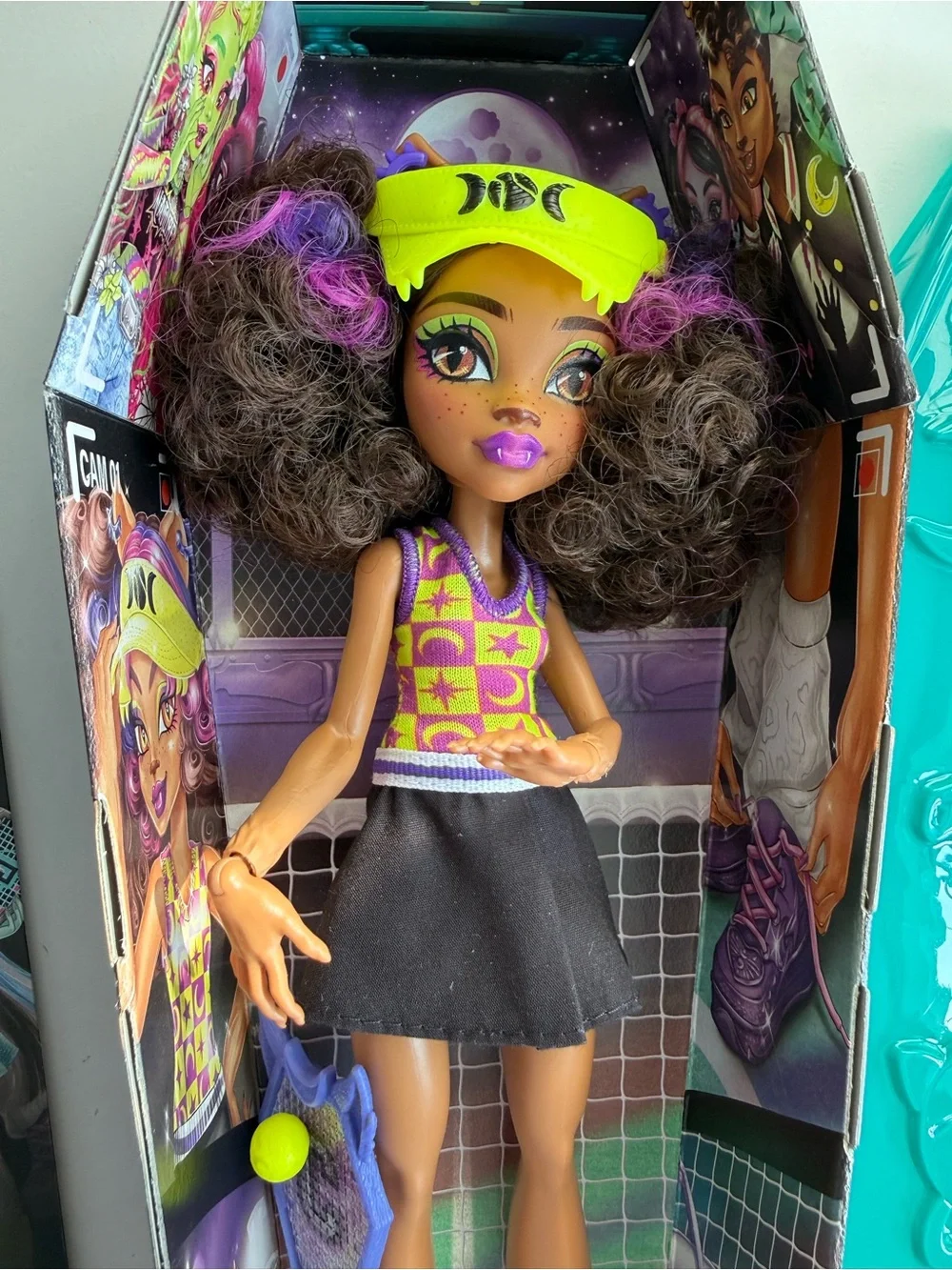Monster High Buried Secret Tennis Confirmed Clawdeen Wolf Doll